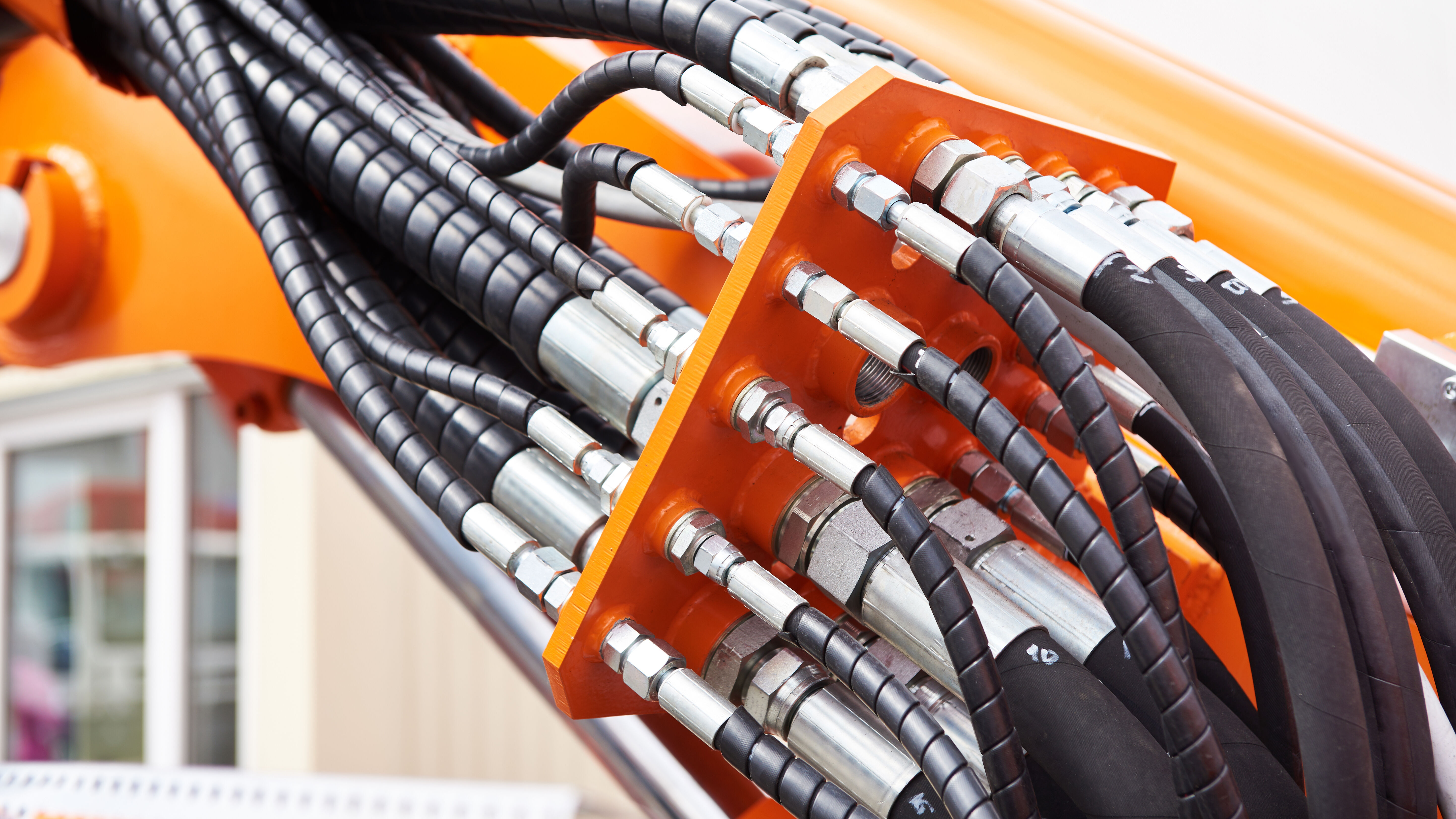 Hydrauliklösungen für Baumaschinen